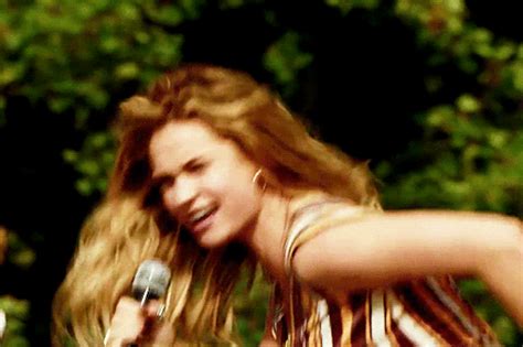 Joewright Lily James As Donna Sheridan In Mamma Filmgifs