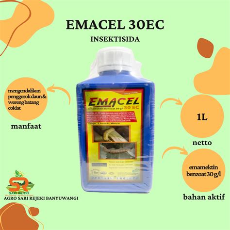 EMACEL 30EC 1L INSEKTISIDA PEMBASMI ULAT Lazada Indonesia