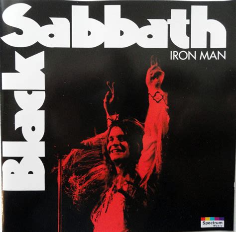 Black Sabbath Iron Man Album Cover