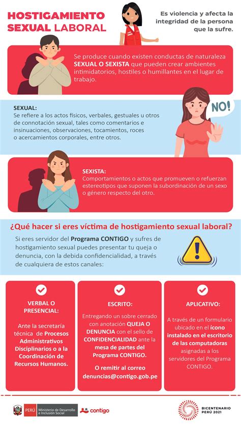 Programa Contigo Aprueba Directiva Para Prevenir Y Sancionar El Hostigamiento Sexual Programa