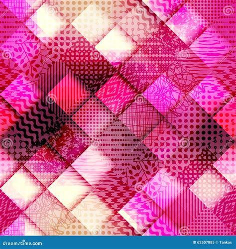 Abstract Magenta Background Stock Vector Illustration Of Repetition