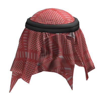 Arabian Keffiyeh Head Accesory Red Alt Roblox Item Rolimon S