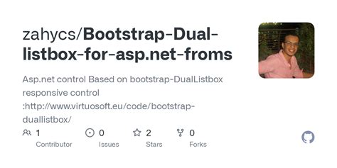 Github Zahycs Bootstrap Dual Listbox For Asp Net Froms Asp Net