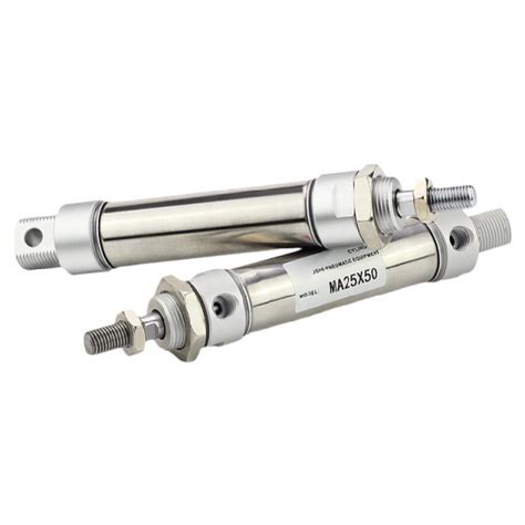 Small Pneumatic Stainless Steel Mini Cylinder Ma