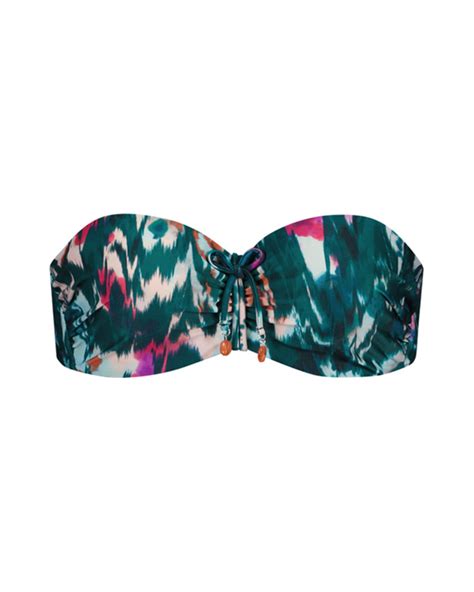 Bandeau Top IKAT TEAL Von CYELL Bikini Oberteile Beldona AG