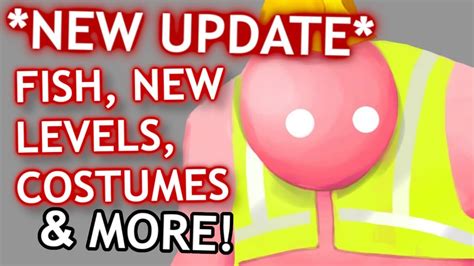 New Gang Beasts Update Fish Levels Costumes Youtube