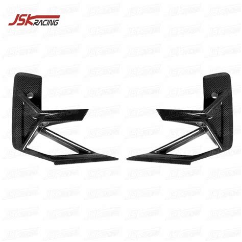 Dry Carbon Fiber Front Bumper Side Air Vent For Bmw F X M