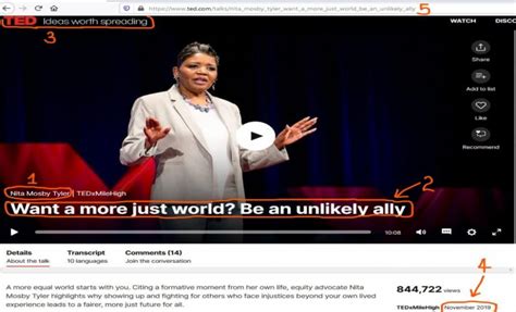 How to Cite a TED Talk in MLA 9 With Explanations and Examples – Wr1ter