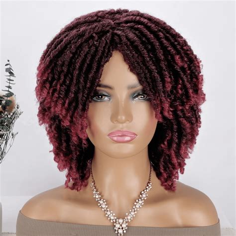 Kurze Dreadlock Per Cke Nahtlos Farbverlauf Bug Afro Locken Locken