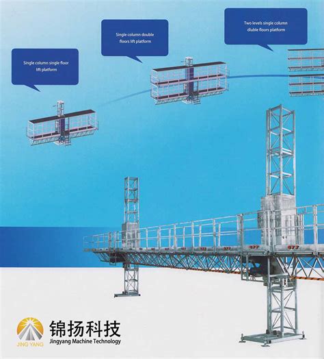 Scp Type Construction Lift Platform China Jinyang