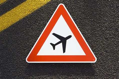 Airport Road Signs