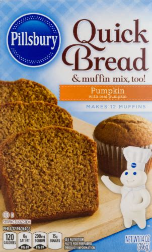 Pillsbury Pumpkin Quick Bread Mix 14 Oz Ralphs