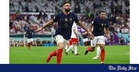 Giroud Becomes Frances All Time Top Scorer With 52 Goals The Daily Star