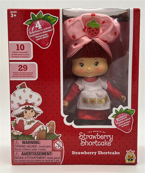 Strawberry Shortcake The Loyal Subjects 55 Poseable Reboot Fashion Doll Etsy