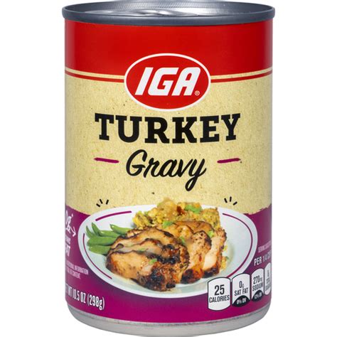 Iga Canned Turkey Gravy Gravy Priceless Foods