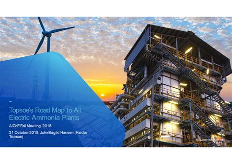 Roadmap To All Electric Ammonia Plants Ammonia Energy Association