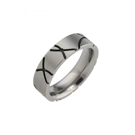 Rainstorm Titanium Wedding Ring Stonechat Jewellers