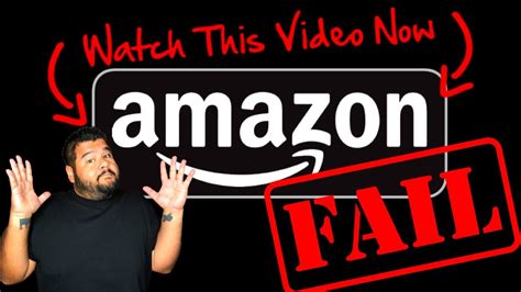 3 Reasons Why You Will Fail On Amazon Sell On Amazon Fba In 2024 Youtube