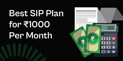 10 Best SIP Plans For 1000 Per Month In 2024