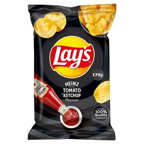 Lays Chips Heinz Tomato Ketchup 175g Snuffelstore