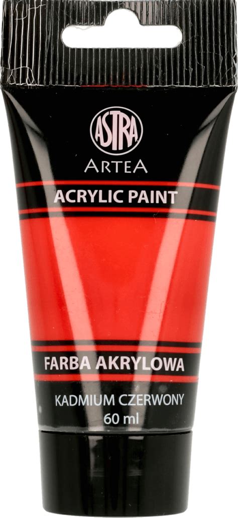 ASTRA Artea Farba Akrylowa Kadmium Czerwony 60 Ml Drogeria Rossmann Pl