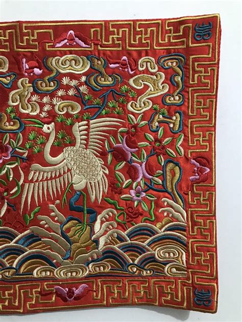 Chinese ancient silk class official embroidered animal pattern | Etsy