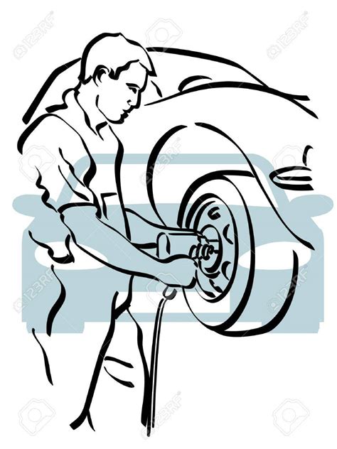 Car Repair Drawing At Getdrawings Free Download