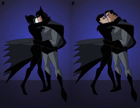 Batman-Catwoman Kiss by JTSEntertainment on DeviantArt in 2022 | Batman ...