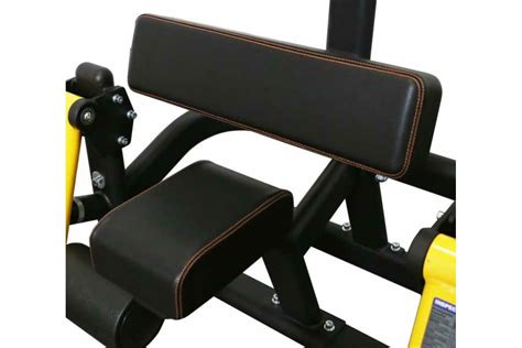 Тренажер для сгибания ног стоя со свободным весом Bronze gym BG-PL-1714 ...
