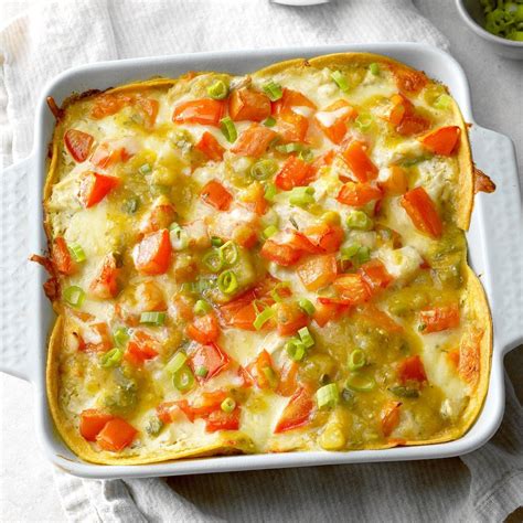 Salsa Verde Chicken Casserole Recipe How To Make It Taste Of Home