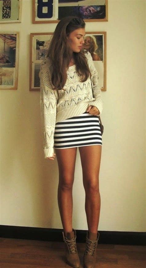 Mini Skirts Outfits Ideas 45 Fall Outfits Cute Outfits Casual Outfits