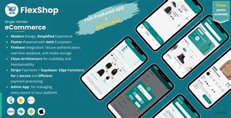 Flexshop Complete Pack Flutter E Commerce App With Firebase Admin