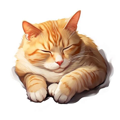 Premium Ai Image A Cat With Its Eyes Closed And The Word Quot Snooz