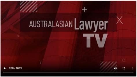 Anne Odonoghue Interview 2023 Most Influential Lawyer Australasian Lawyer Video Work