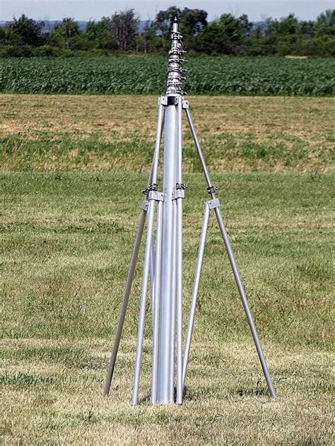 Aluminum Antenna Mast Telescoping Mast Aluminum Telescopic Mast Aeromao