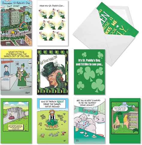 Amazon Nobleworks Assorted Box Set Funny St Patrick S Day