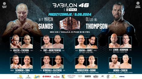 Babilon Mma Karta Walk Sprawd Kto Zawalczy