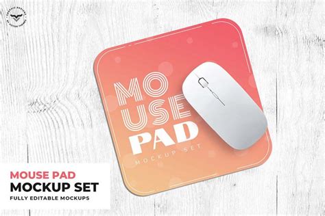 Stunning Mouse Pad Mockup Psd Templates Mockuptree