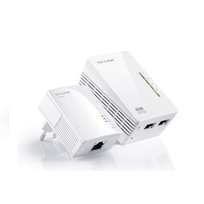 300Mbps AV500 WiFi Powerline Extender TP LINK TL WPA4220KIT