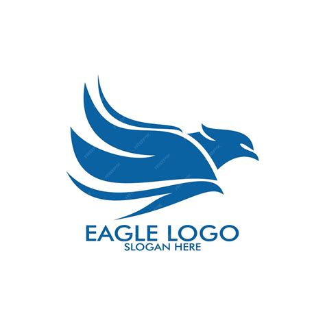 Design De Logotipo De águia Modelo De Vetor De águia Minimalista