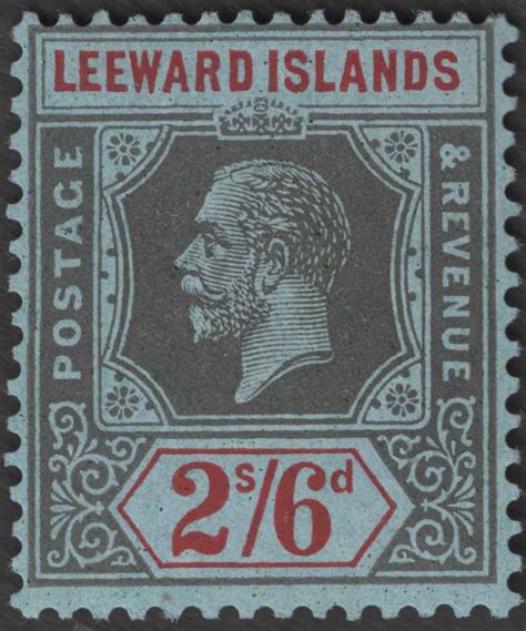 LEEWARD ISLANDS British Commonwealth Stamps