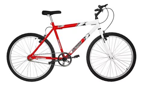 Bicicleta Aro Ultra Bikes Bicolor Masculina Sem Marcha Cor Vermelho