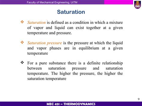 Thermodynamic Chapter Properties Of Pure Substances Ppt