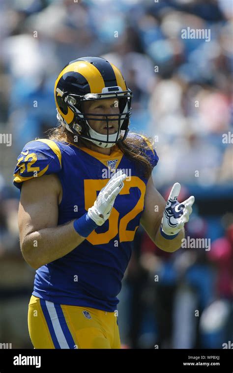 Los Angeles Rams outside linebacker Clay Matthews (52) reacts as the ...