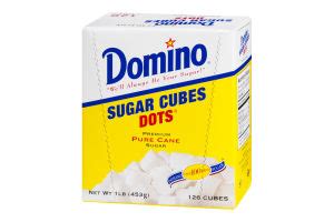 Domino Dots Sugar Cubes Pure Cane - 126 Cubes Domino(49200040409 ...