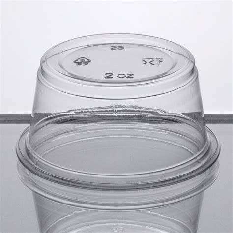 Choice Oz Plastic Portion Cups Case