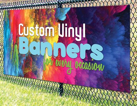 Custom Vinyl Banner For Happy Birthday Congratulations Etsy