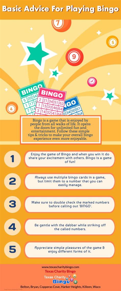 Basic Advice For Playing Bingo By Texascharity Bingo Issuu