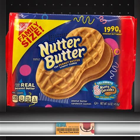 Nutter Butter: 5 Nutty Decades - The Junk Food Aisle