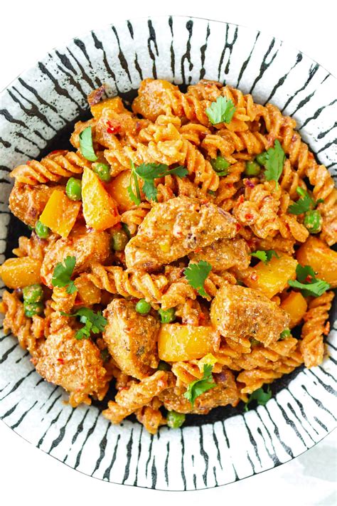 Creamy Peri Peri Chicken Pasta High Protein That Spicy Chick